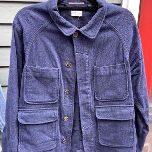Apolis Indigo Wool Chore Coat